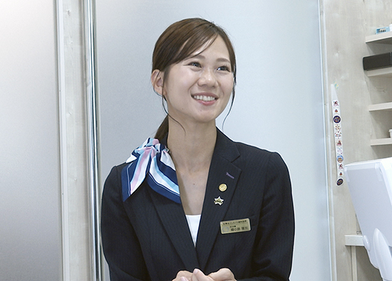 しんくら歯科医院 ブランディングマネージャー 細小路理加氏